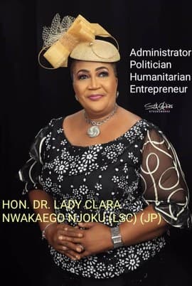Hon. Dr. Lady Clara Nwakaego Njoku, JP, Public Relations Officer
